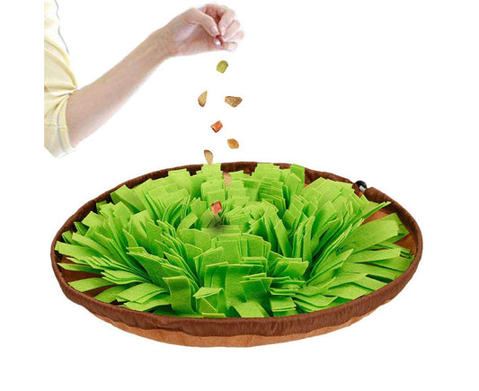 Dog Feeding Mats Snuffle Mats, Nosework Blanket Pet Snuffle Bowl